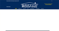 Desktop Screenshot of griffithroofing.com